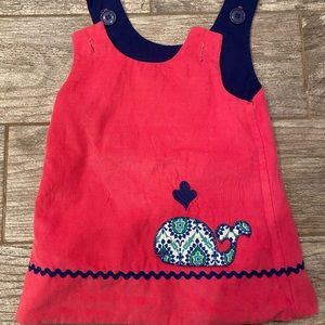 Little English Dress Reversible 12 months